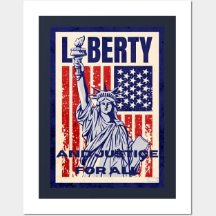 Liberty and Justice for All Posters and Art